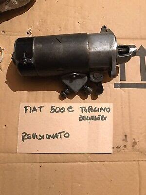 Motorino Davviamento Fiat 500 C Topolino EBay