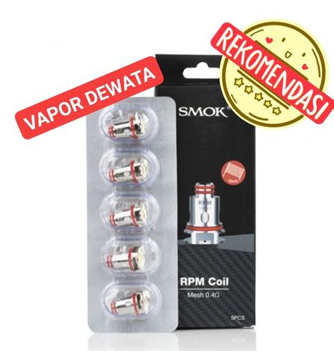 Jual Smok Rpm Mesh Ohm Coil Authentic Di Lapak Gnd Store Dewata