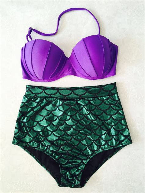 Bikini Biquini Ariel Sereia Pin Up Hot Pants1 R 139 99 Em Mercado Livre