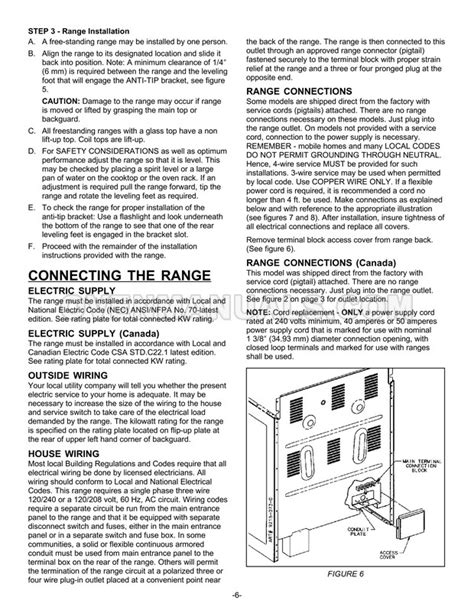 Maytag Mer6872bas Gemini Range Installation Manual