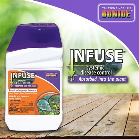 Bonide 148 Infuse Concentrado De Fungicida Para Control De Enfermedades