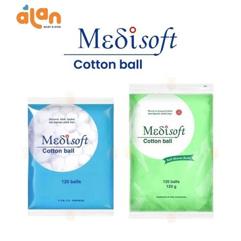 Jual Medisoft Cotton Ball Kapas Gr Kapas Bulat Shopee Indonesia