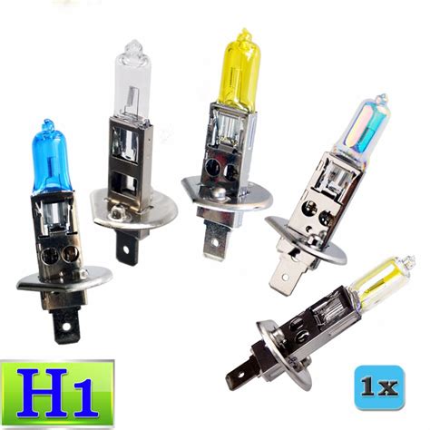 Flytop H1 Halogen Bulb 12V 55W 100W Clear Super White Yellow ION ...