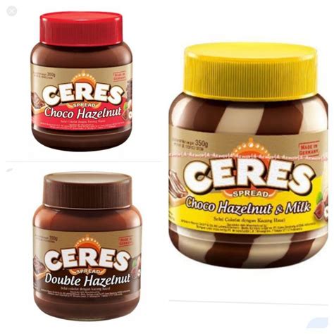 Jual Ceres Spread Choco Hazelnut Double Hazelnut Hazelnut Milk