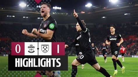 Extended Highlights West Ham United 1 0 Afc Bournemouth West Ham