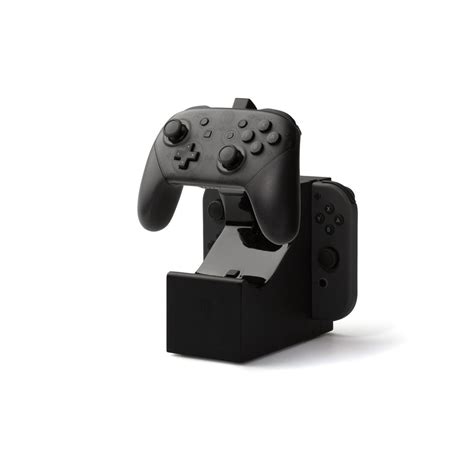 Powera Joy Con And Pro Controller Charging Dock For Nintendo Switch Black