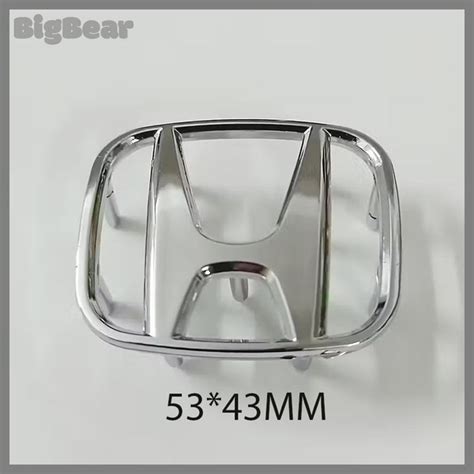 Эмблема (шильдик, значок) на руль для Honda, размер 53x43 мм ...