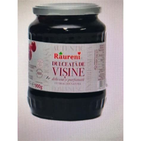 DULCEATA DE VISINE RAURENI 900 GR Fooddiscount Ro FoodDiscount