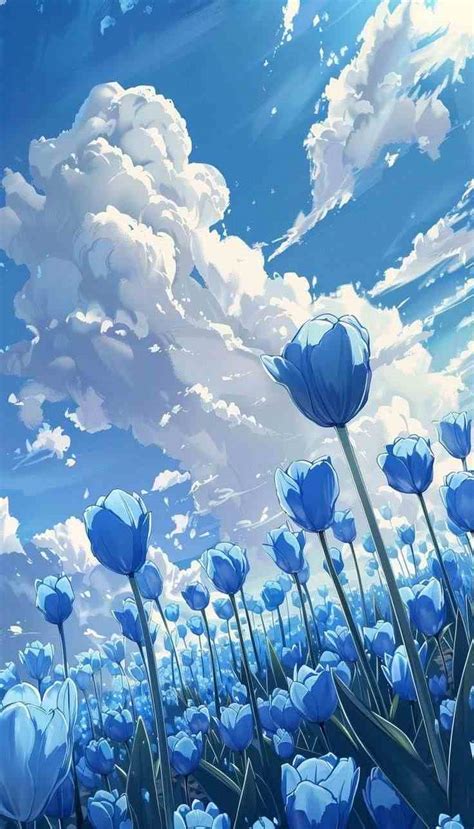 hinh nen hoa tulip chill tho mong thu gian