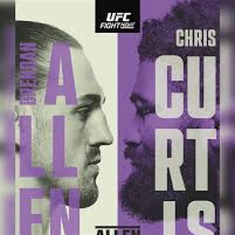 Knockout Watch Chris Curtis Stop Brendan Allen In Upset Win Ufc