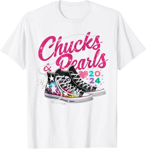 Chucks Pearls Kamala I Understand The Assignment T Shirt