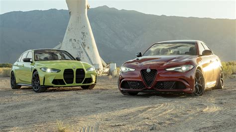 2021 BMW M3 Competition Vs Alfa Romeo Giulia Quadrifoglio Comparison