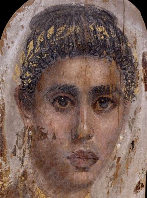 Dr Jo Ball On Twitter A Mummy Portrait From Roman Egypt Depicting A