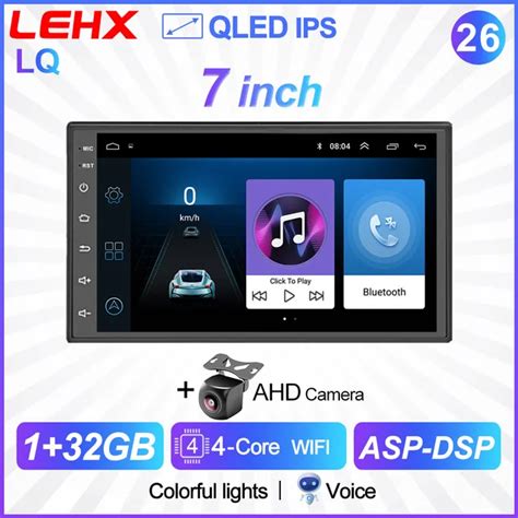 Lehx L Pro Din Wifi Android Core Auto Radio Dvd Car Multimedia