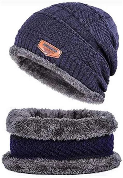 Knitted Woolen Neck Cap Set Size Free Winter At Rs Piece In