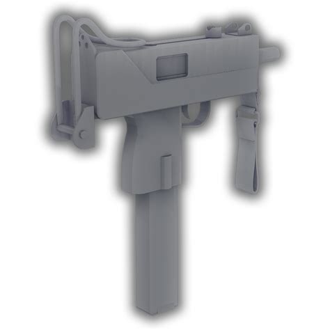 Stl File Mac 10 Submachine Gun・3d Printing Template To Download・cults