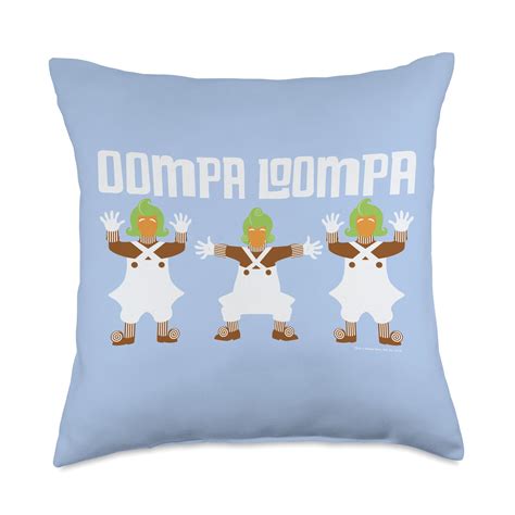 Willy Wonka And The Chocolate Factory Oompa Loompas Throw