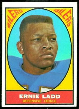 Ernie Ladd - 1967 Topps #58 - Vintage Football Card Gallery