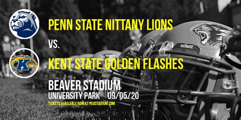 Penn State Nittany Lions Vs Kent State Golden Flashes Tickets 5th