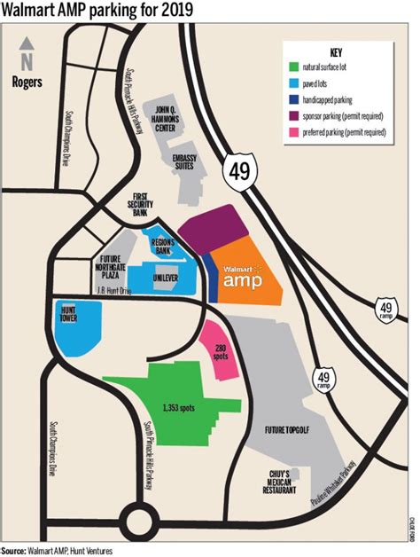 New parking lots coming to Walmart AMP neighborhood - Talk Business ...