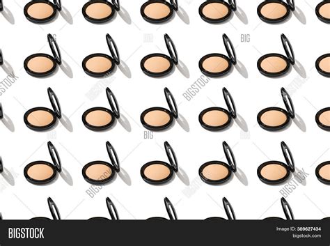 Nude Powder Round Image Photo Free Trial Bigstock