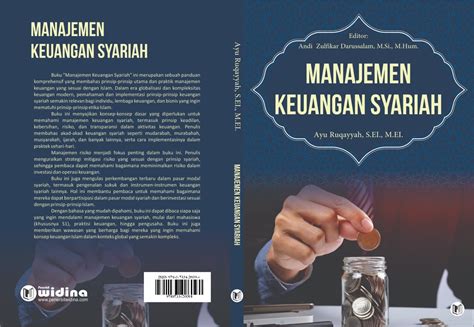 Buku Terbaru Manajemen Keuangan Syariah Karya Ayu Ruqayyah S EI M