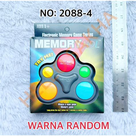 Jual Mainan No 2088 4 Memory Hdl Game Ingatan Pencet Pencet Tombol