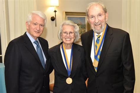 alumni ralph  shirley shapiro receive ucla medal ucla