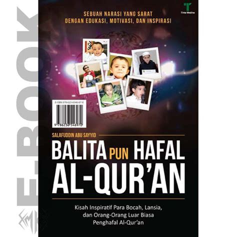 E Book Balita Pun Hafal Al Quran Kisah Inspiratif Para Bocah