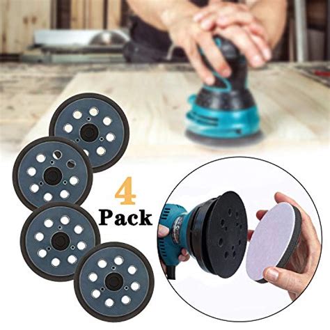 Axpower Packs Inch Hole Replacement Sander Pads Hook And Loop