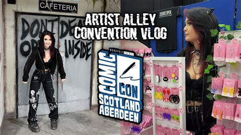 Aberdeen Comic Con 2024 Artist Alley Vlog P J Live 23rd 24th