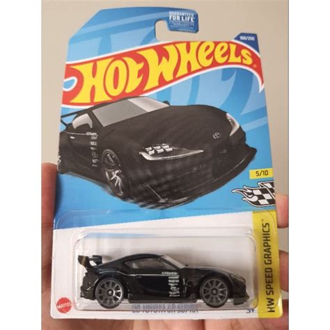 Hot Wheels Gamestop Game Stop Exclusive Toyota Supra Black Shopee Malaysia