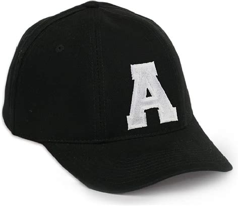 Casual Baseball Cap A Z Letter Alphabet Embroidered Hat Hats Caps