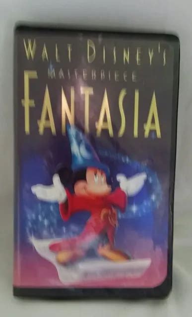 Fantasia Walt Disney Vhs Masterpiece Collection Original Eur