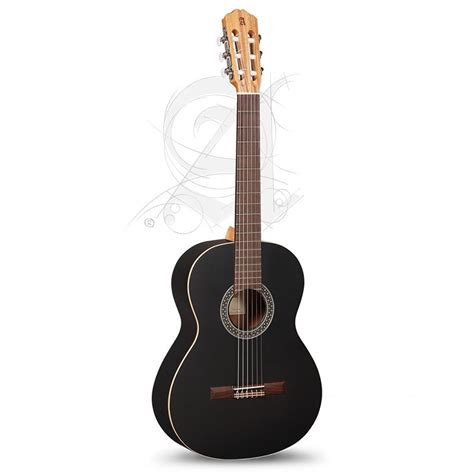 Guitarra Clásica Española Alhambra 1C Black Satin Klavier