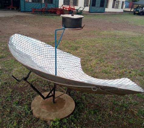 Photography of the constructed Parabolic solar cooker | Download Scientific Diagram