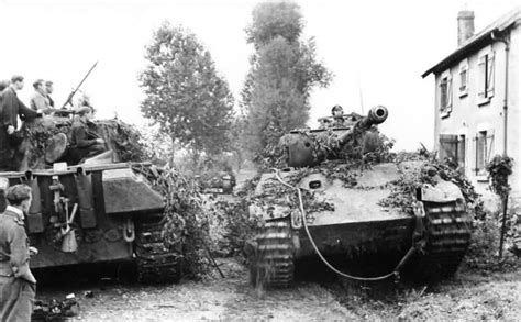 Panther Ausf G France 1944 World War Photos