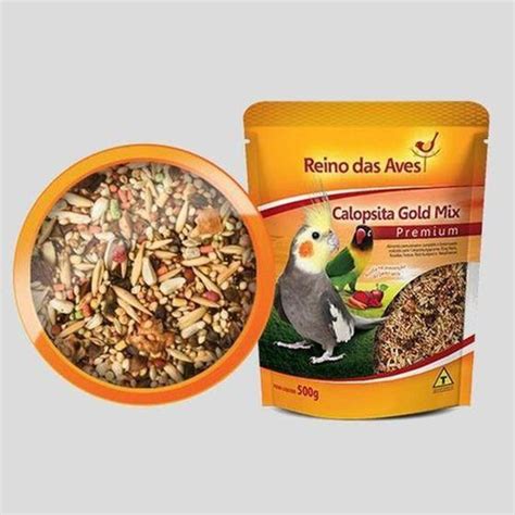 Ra O Mix De Sementes E Frutas Calopsita G Reino Das Aves Alpiste