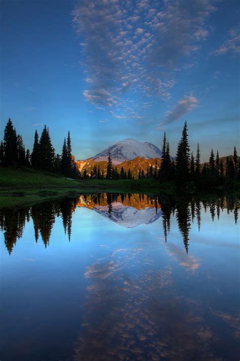 Mount Rainier Reflection by Jonkman Photography