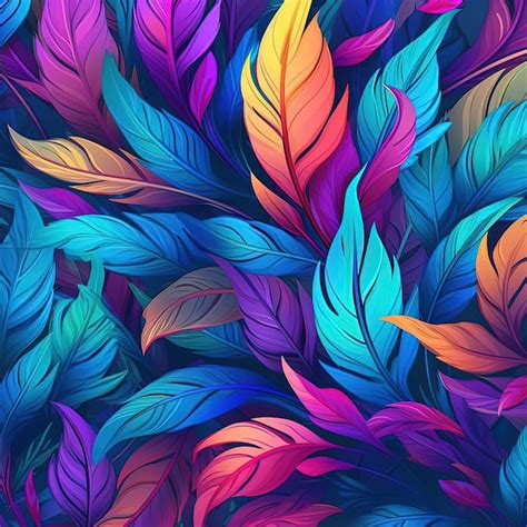 Premium Photo | Colorful leaves on background