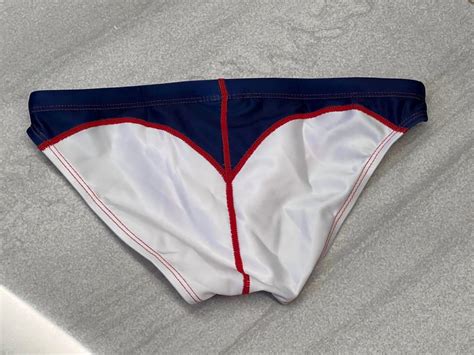 Gx White Bikini Swimwear Men S Fashion Bottoms Swim Trunks Board Shorts On Carousell