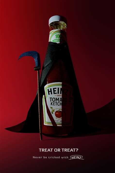 Print ad for Heinz Ketchup on Behance