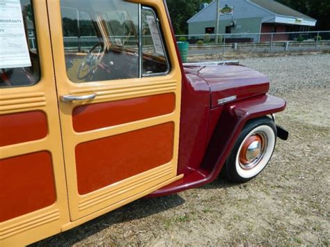 1948 Willys Overland Utility Jeep Station Wagon 3spd Classic Willys