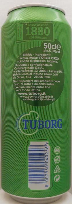 Tuborg Beer 500ml Italy