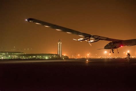 Solar Powered Plane Begins Its Journey Around The World Wired