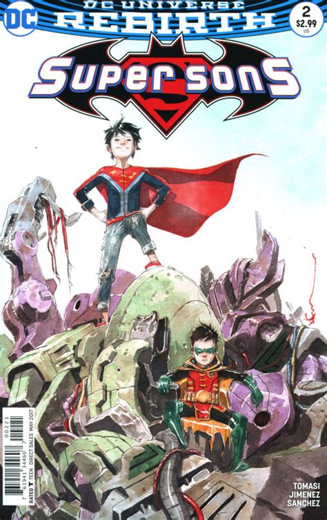 【大陆现货】super Sons 2 Variant Dustin Nguyen Cover Zmx Comics