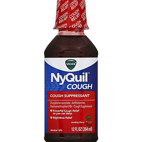 Nyquil Cough Suppressant, Soothing Cherry | Northgate Market
