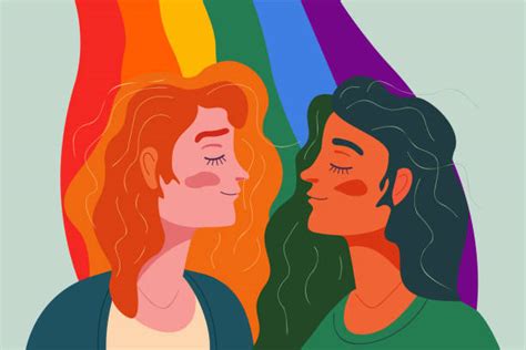 100 Gay Girls Kiss Stock Illustrations Royalty Free Vector Graphics