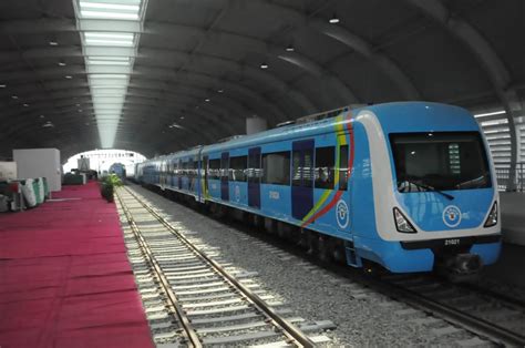 Sanwo Olu Others To Board Lagos Blue Rail Line As Operation Commences