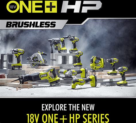 Ryobi V One Hp Cordless Power Tools In